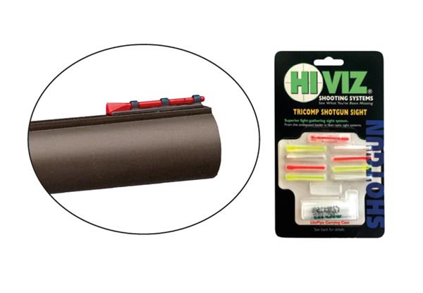 COMPLETE HIVIZ TRICOMP SET (LITE PIPES,BASE AND M3 SCREW)