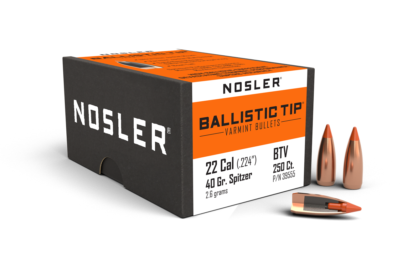 Nosler 22 Caliber 40gr Ballistic Tip Varmint (250ct) product image