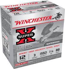 WINCHESTER-12GA SUPER X EXPERT , 3" 1550, 1 1/8OZ BB