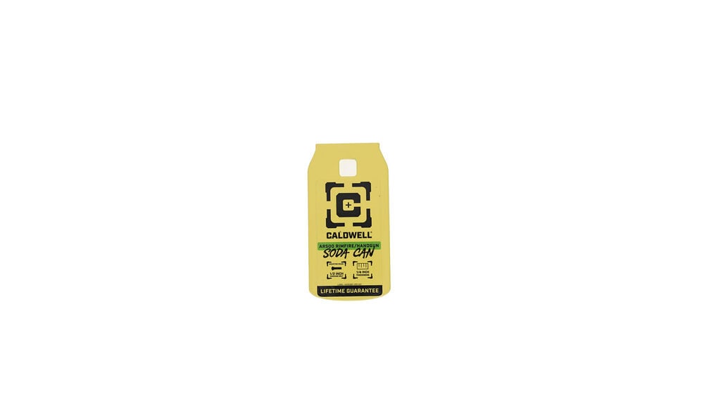 Caldwell AR500 1/4" Rimfire Soda Can Target