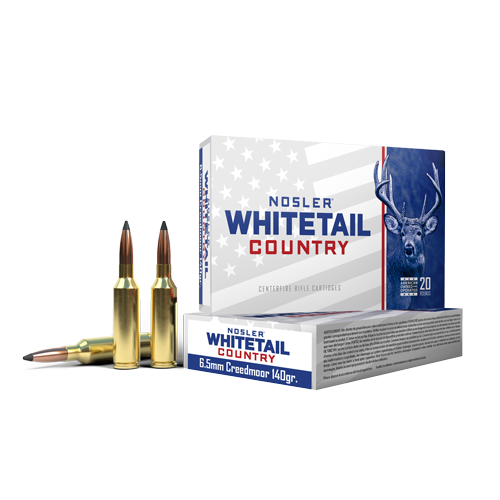 Nosler Whitetail Country 6.5 Creedmoor 140gr Sbsp Ammunition product image