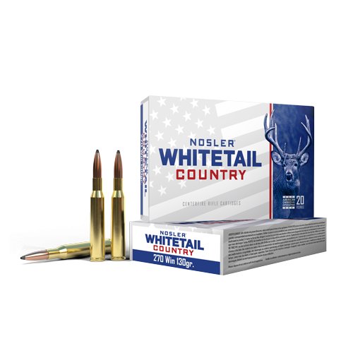 Nosler Whitetail Country 270 Win 130gr Sbsp Ammunition product image