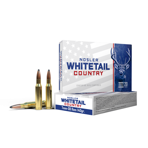 Nosler Whitetail Country 7mm-08 Rem 140gr Sbsp Ammunition product image
