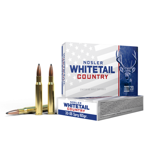 Nosler Whitetail Country 30-06 Sprg 165gr Sbsp Ammunition product image