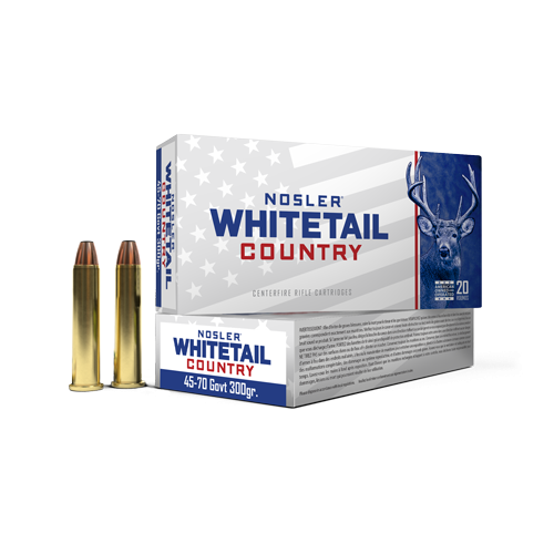Nosler Whitetail Country 45-70 Govt 300gr Ammunition product image