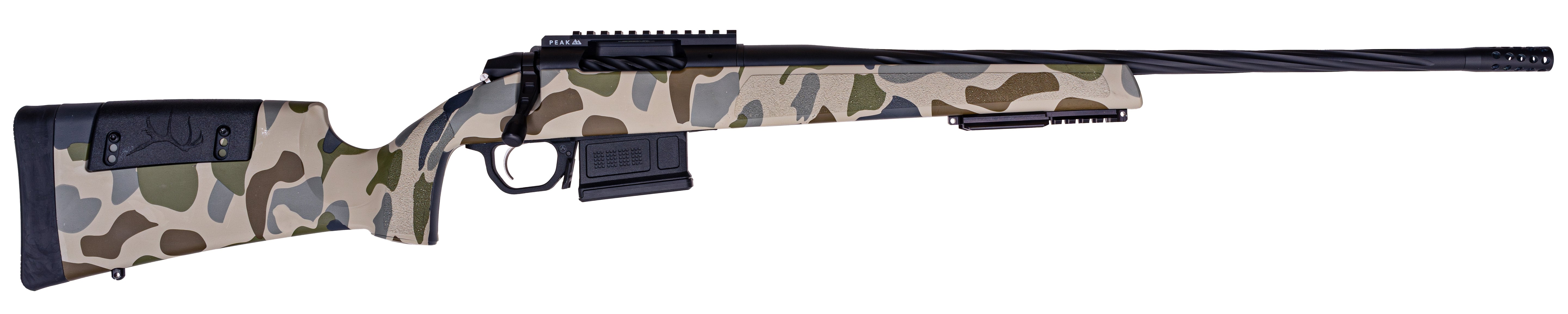 Weatherby 3WRHS7MMPR4B Model 307 Bolt Action Hush Rifle 7MM PRC, 24 Bbl, Tundra Camo, 5+1 Rnd