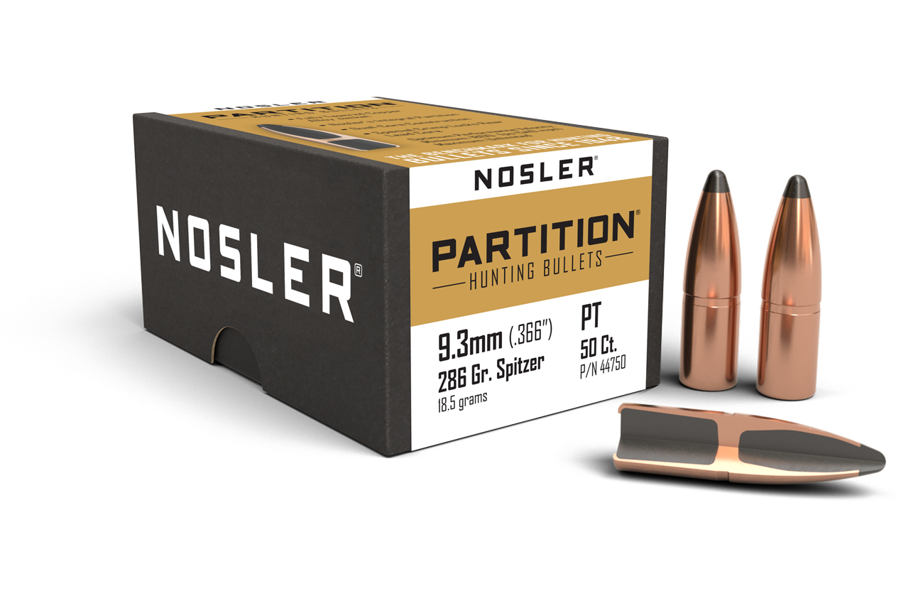 Nosler 9.3mm 286gr Spitzer Partition product image