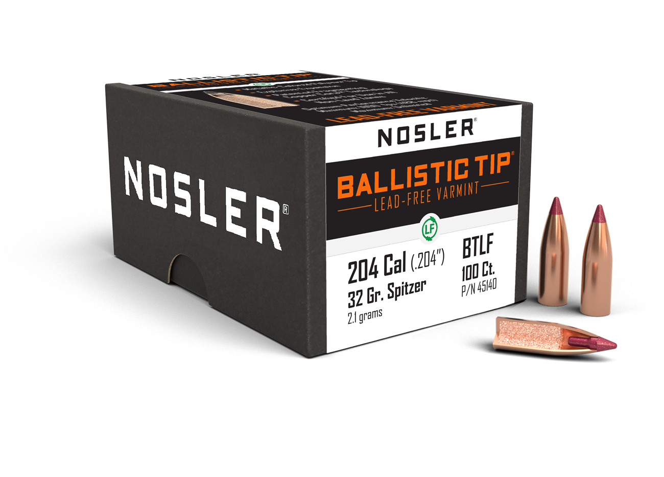 Nosler 20 Caliber 32gr Ballistic Tip Lead Free (100ct) product image