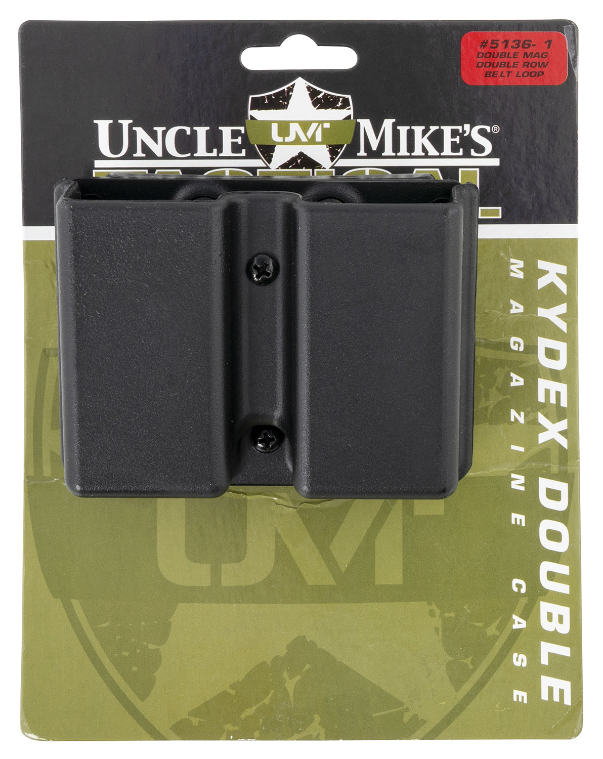 Uncle Mike's Kydex Double-Stack Double Magazine Case