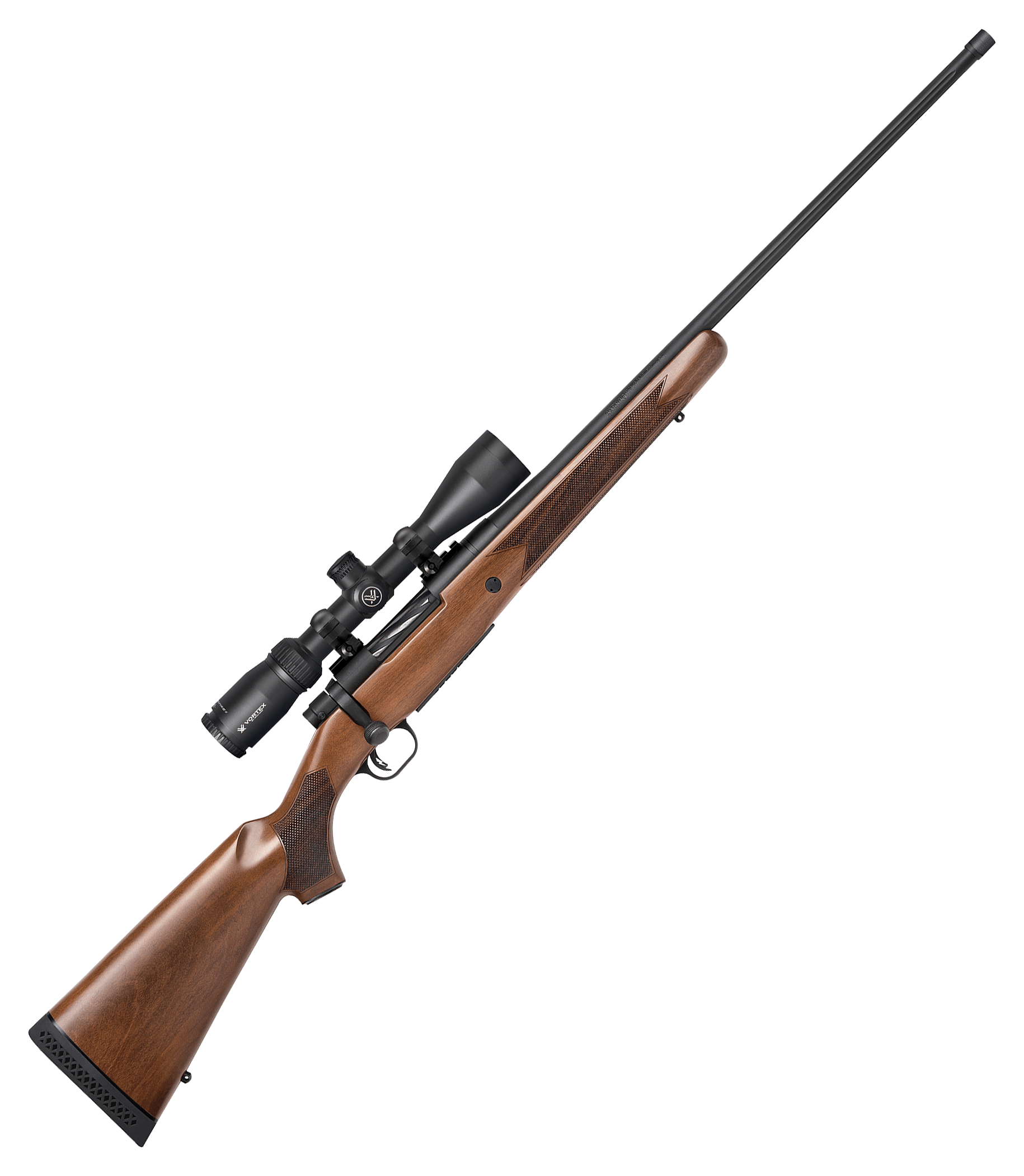 Mossberg Patriot 25-06 With Vortex Scope 22" Barrel Matte Blue / Walnut Stock product image