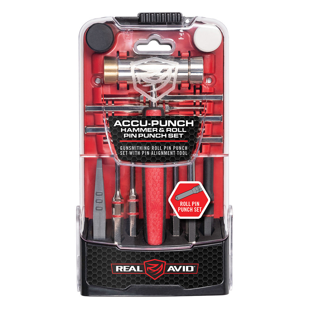 Real Avid AVHPS-RP Accu-Punch Hammer &amp; Roll Pin Punch Set
