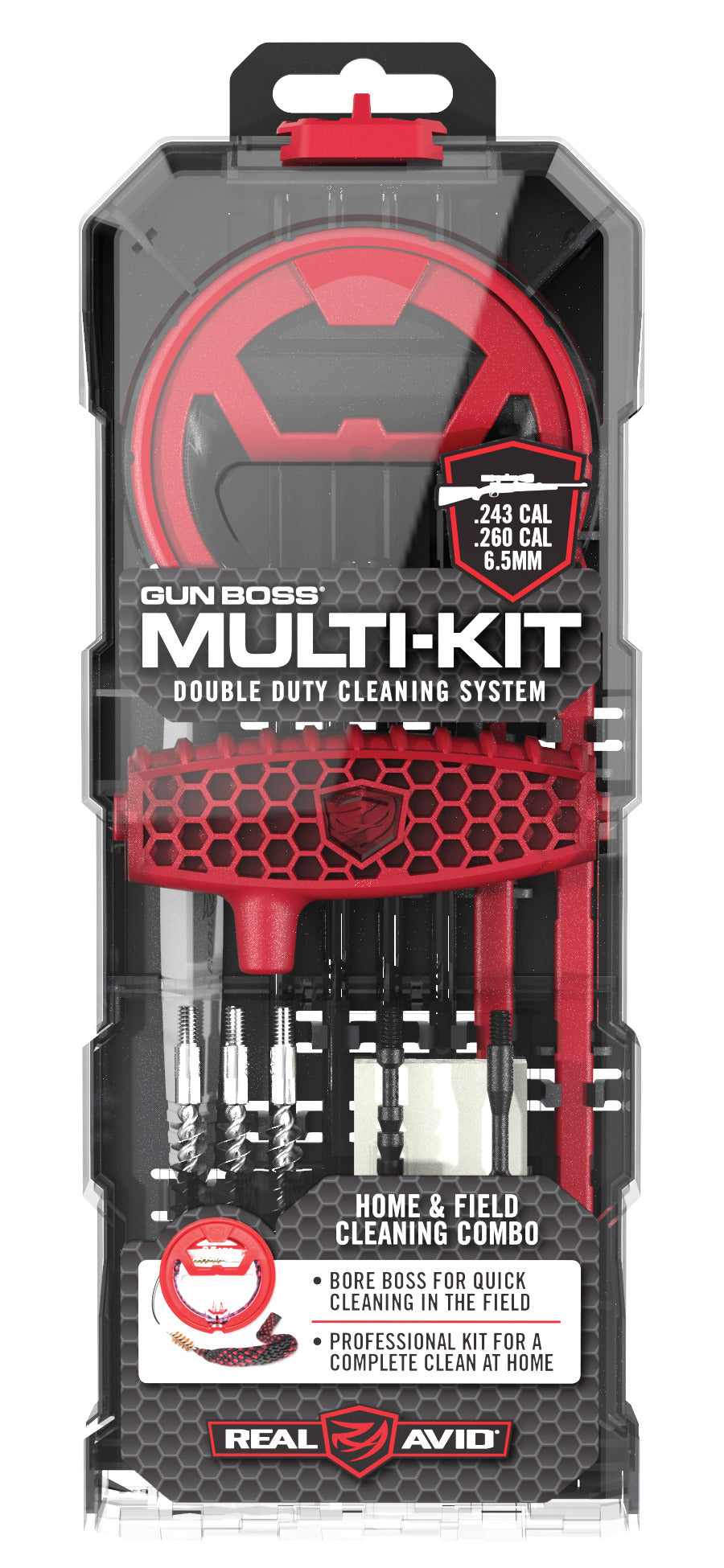 Real Avid 0.243-0.260 Caliber Gun Boss Multi-Kit