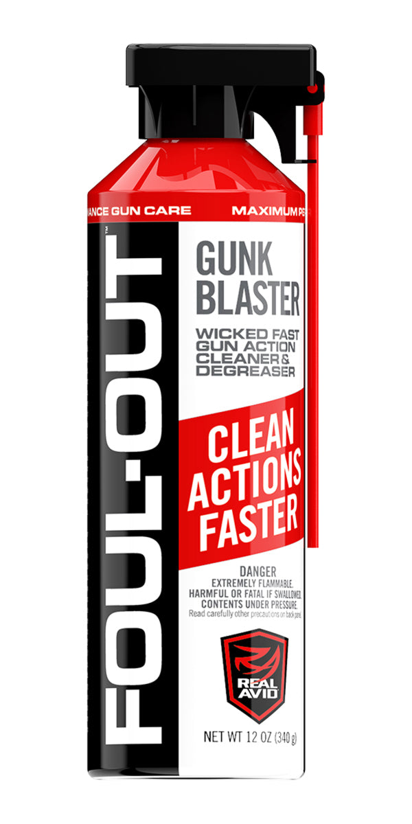 Real Avid AVDCB12A Foul-Out Gunk Blaster, 12 oz Aerosol