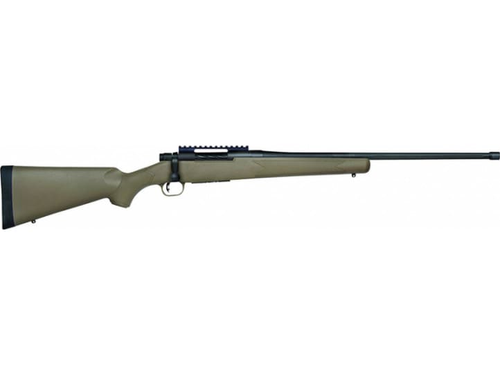Mossberg Patriot Predator 243 Win Synthetic FDE / Matte Blue 22" Barrel