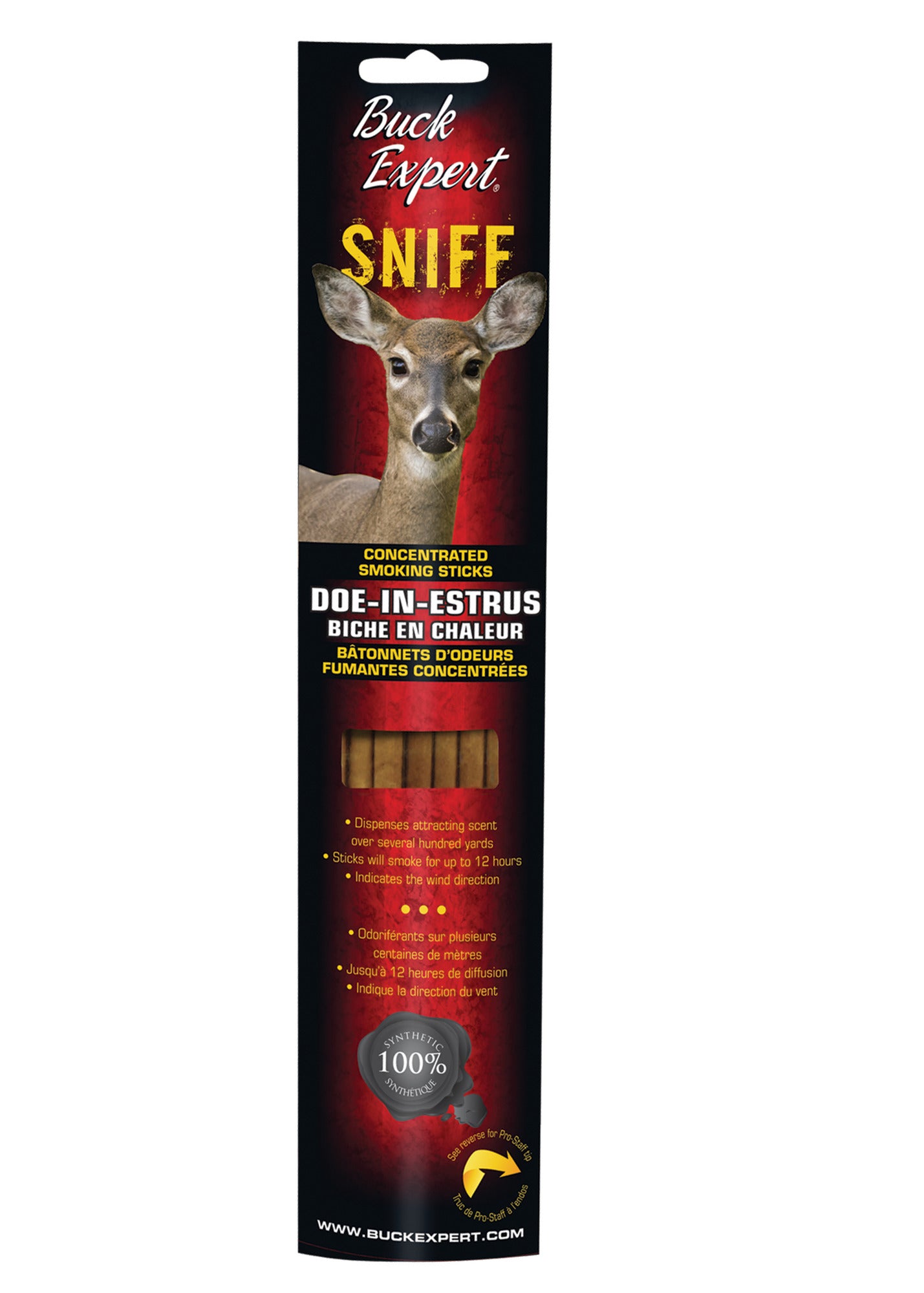 BUCK EXPERT Deer Smoking Sticks - Doe