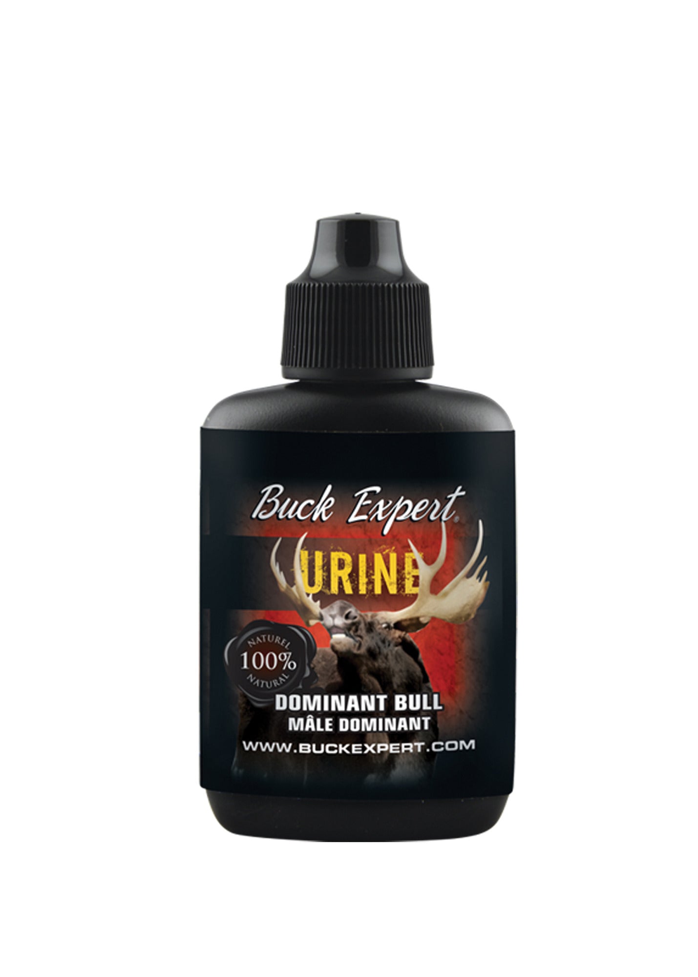 Buck Expert M01B-36 Natural Moose Urine (Gold), Dominant Bull Moose, 36Ml /1,15Oz