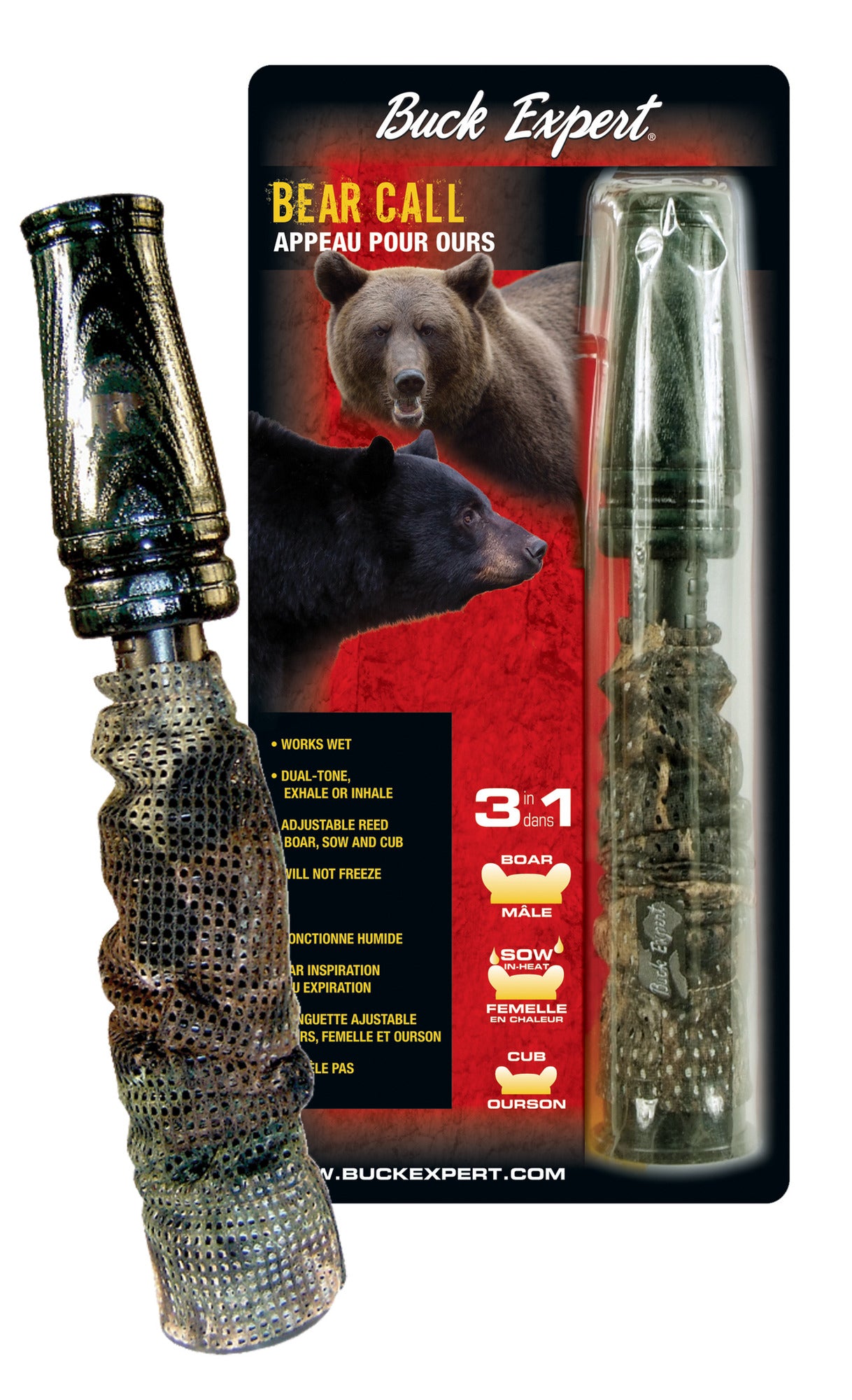 Buck Expert 77T Call Spring Bear