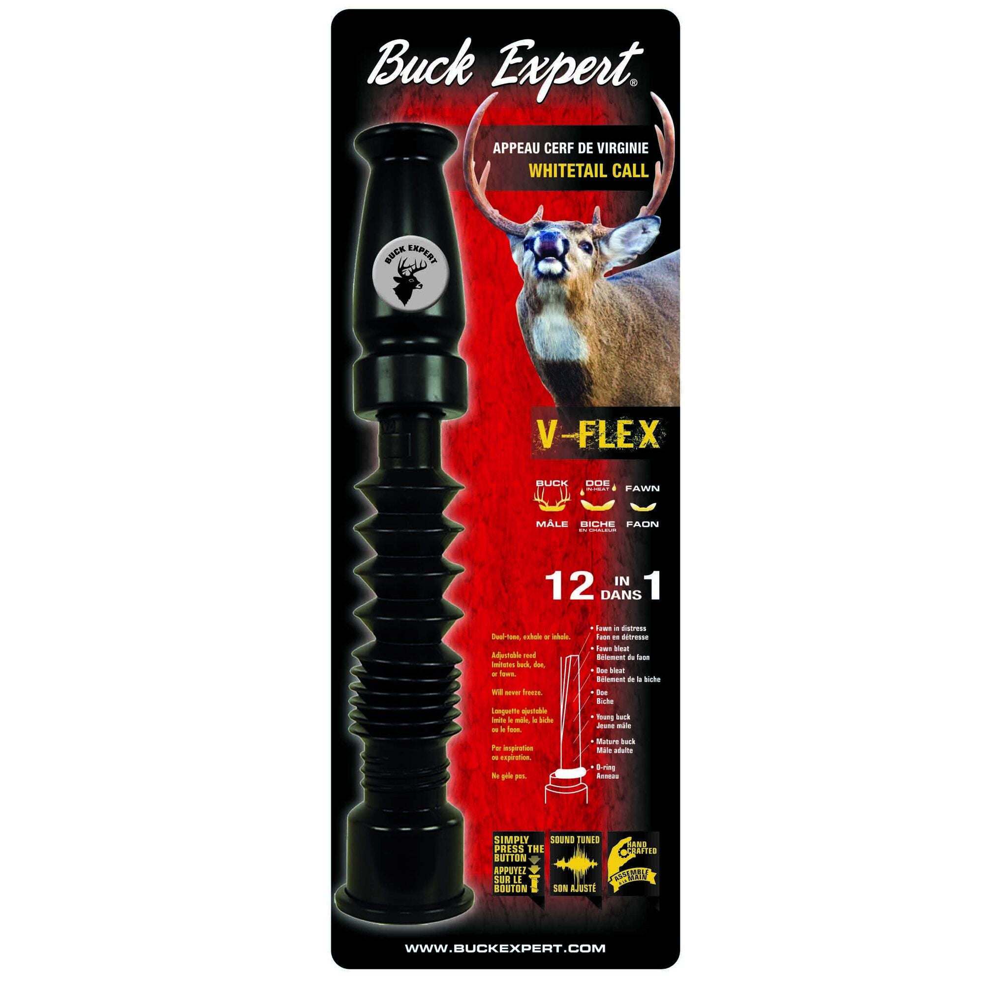 Buck Expert 67VFX V-Flex Whitetail Call