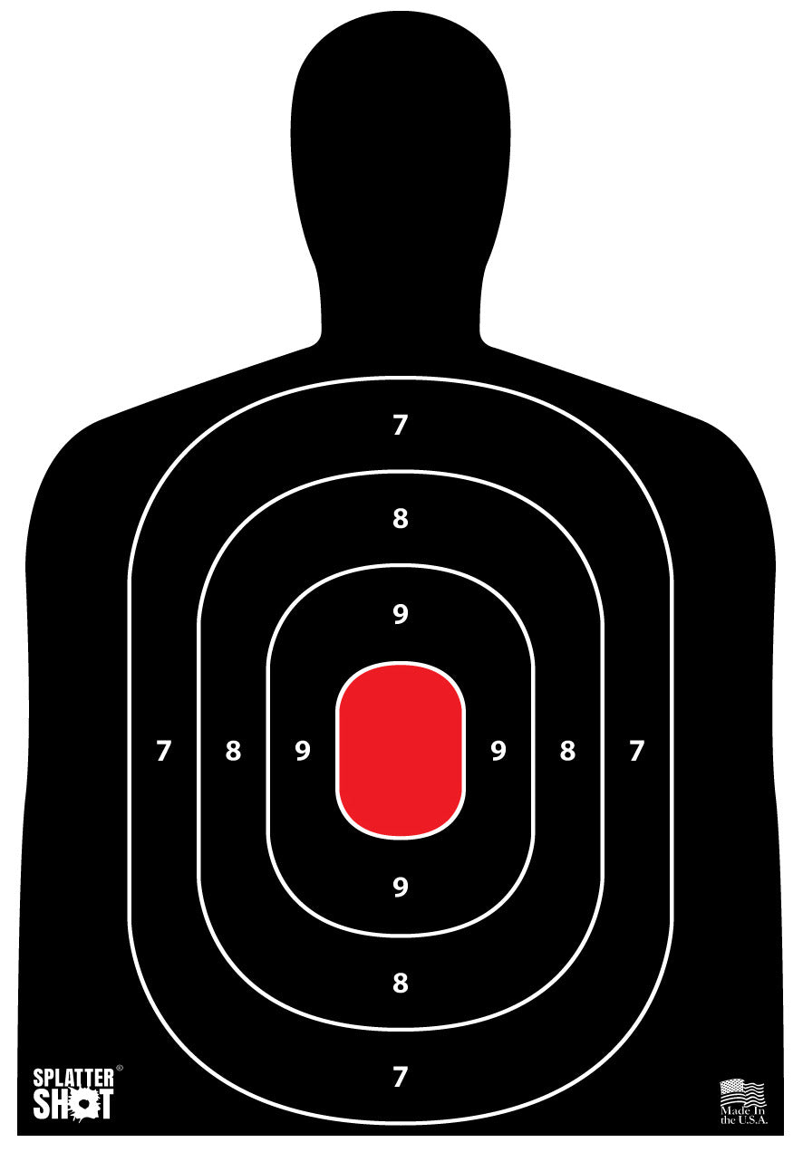 Pro-Shot SILH-8PK 12"x18" Silhouette - BC27 - 8 pack
