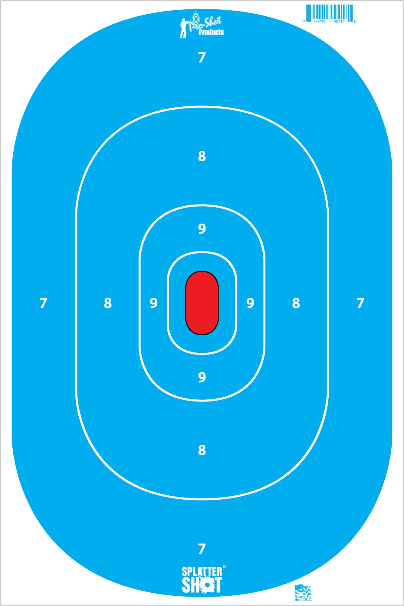 Pro-Shot SILH-INTP-BLUE-8PK 12 x