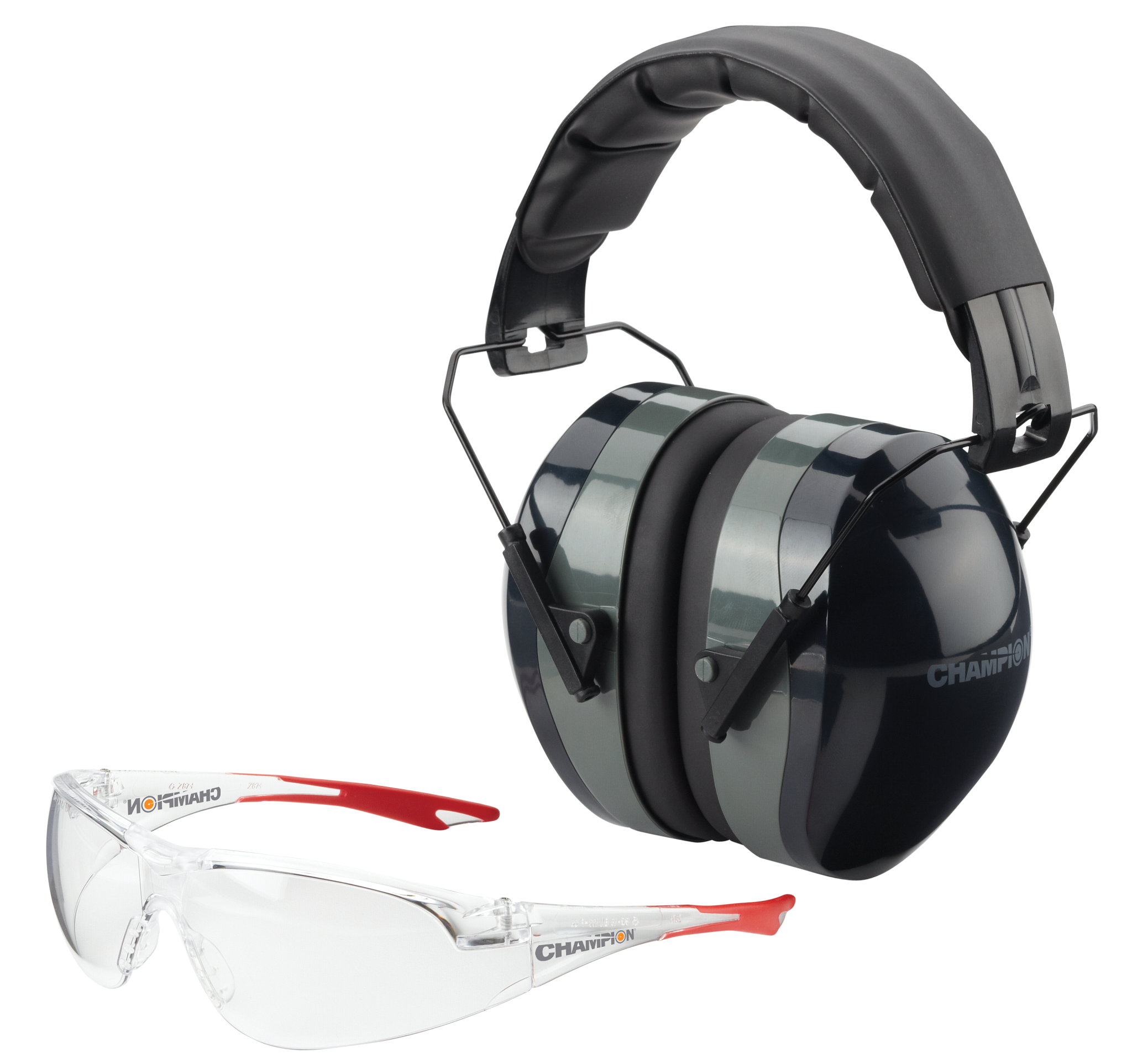 Primos Eyes & Ears Combo - Gray/Clear