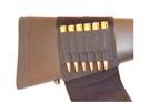 GrovTec Rifle Buttstock Ammo Holder with Cover - Black - GTAC83
