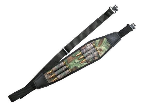 GrovTec RIFLE CARTRIDGE SLING - WITH SWIVELS - CAMO