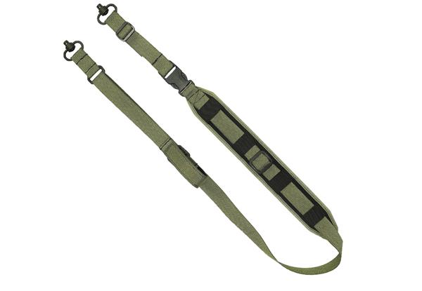 GrovTec QS 2-POINT SENTINEL SLING with PB SWIVELS - OD GREEN