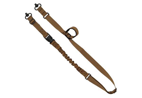 GrovTec QS 2-POINT SENTRY SLING with PB SWIVELS - CYT BRN