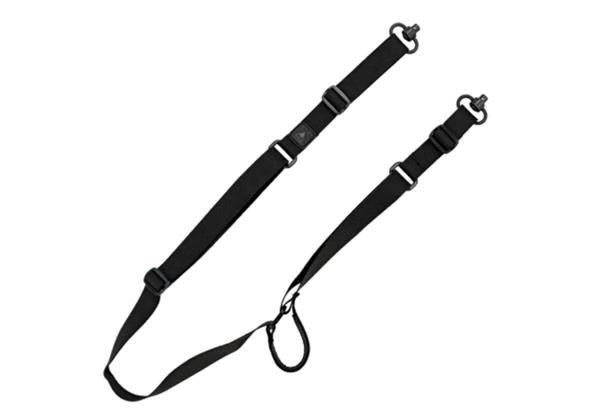 GrovTec QS 2-POINT 1" SABRE SLING-with PUSH BUTN SWIVELS-Black