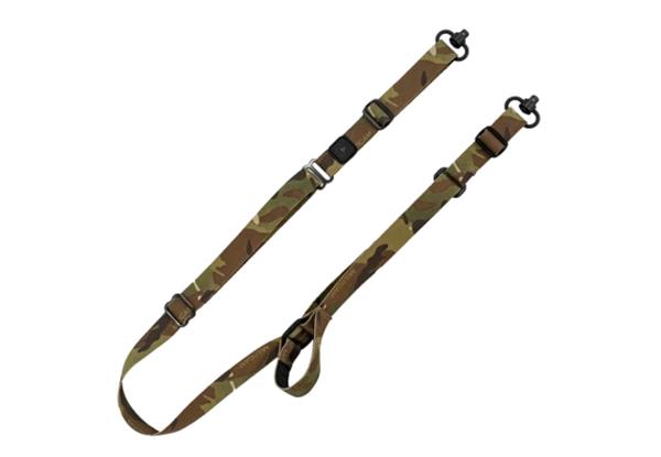 GrovTec QS 2-POINT 1" SABRE SLING-with PUSH BUTN SWIVELS-MULCM