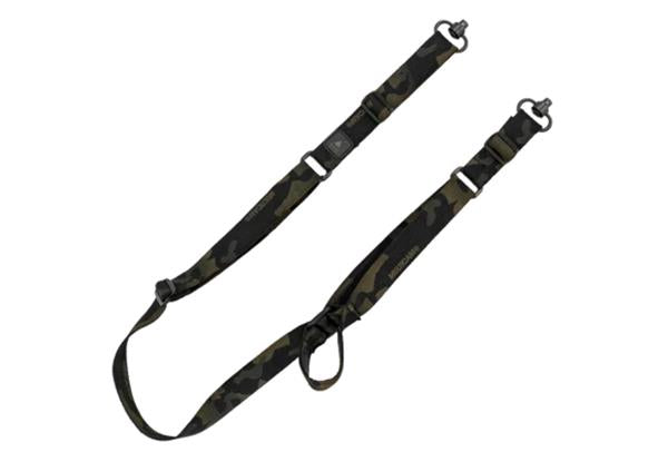GrovTec QS 2-POINT 1" SABRE SLING-PUSH BUTN SWIVELS-MCM Black
