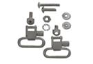 GrovTec Ruger All-Weather Stock 1" Swivel Set - Satin Nickel - GTSW10