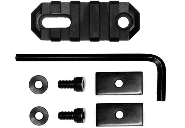 GrovTec RAIL 2.2", 5 SLOT, STOCK AR