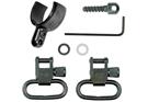 GrovTec .975"-1.025" Two-Piece Barrel Band Swivel Set - GTSW202