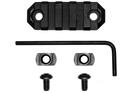 GrovTec M-LOK 2.2" 5-Slot Picatinny Rail - GTSW236