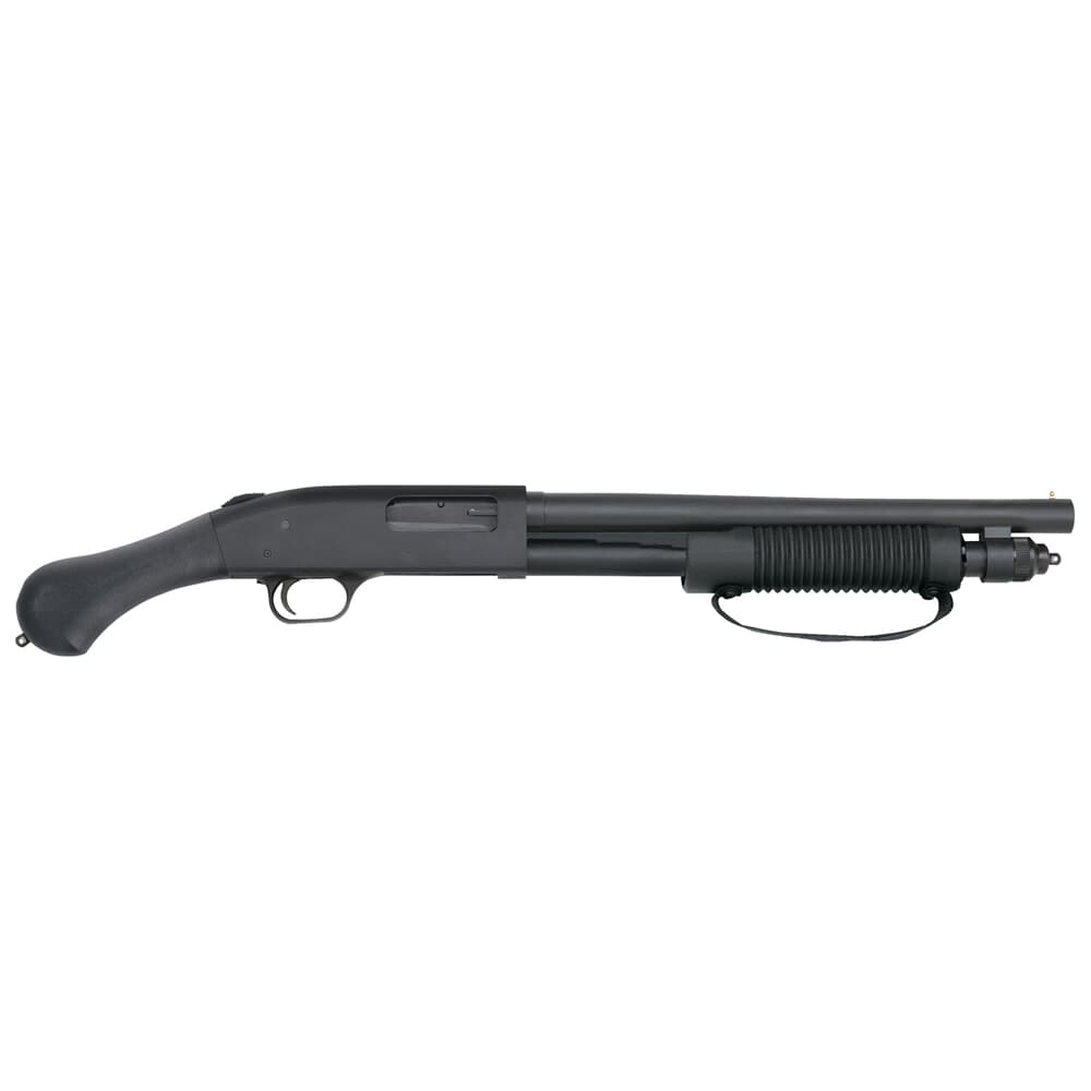 Mossberg 590 Security 12 Gauge Black Synthetic Raptor Grip / Corn Cob Forend Matte