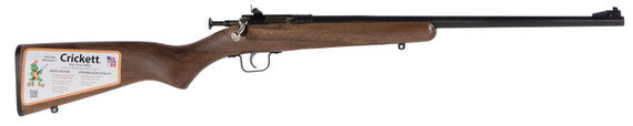 Crickett Gen 2 .22 WMR Rifle – Walnut, Blued