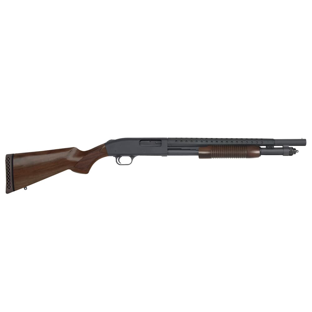 Mossberg 590 Persuader Retrograde 12 Gauge 18.5" Cylinder / Heatshield Matte Blu