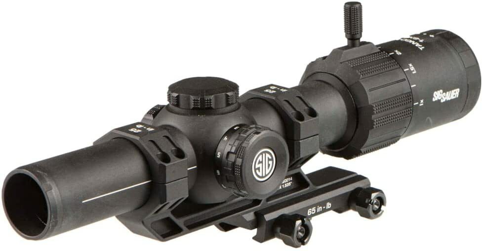 SIG SAUER TANGO-MSR LPVO 1-8x24mm Rifle Scope, SFP BDC8 Illuminated Reticle, with Mount