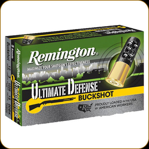 Remington 12HB00HD 12 Ga. 3" 00 15 Pellet Buckshot Ammo – R20633