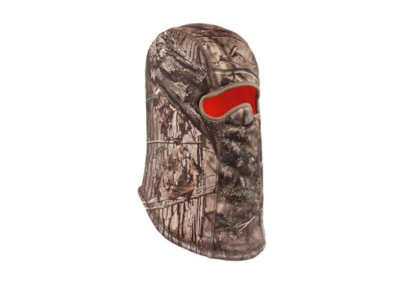Huntworth Men's Lined Performance Fleece Reversible Balaclava Hidd-n/Blaze