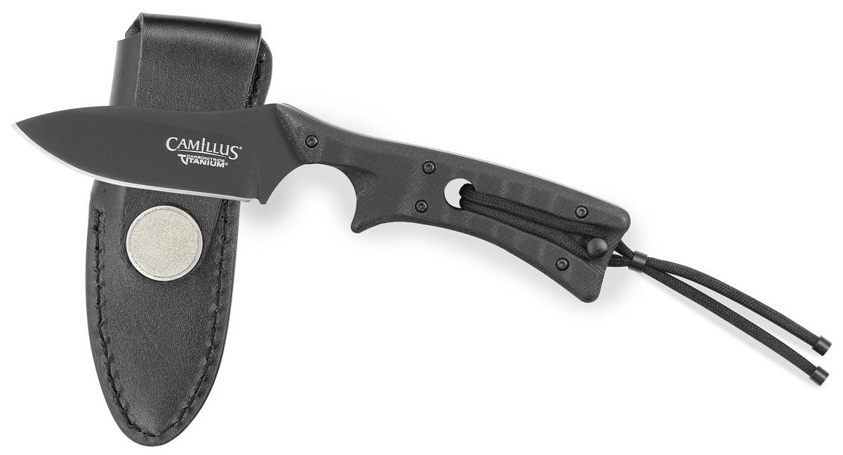 Tyrant Carbonitride Titanium 3" Fixed Blade Knife