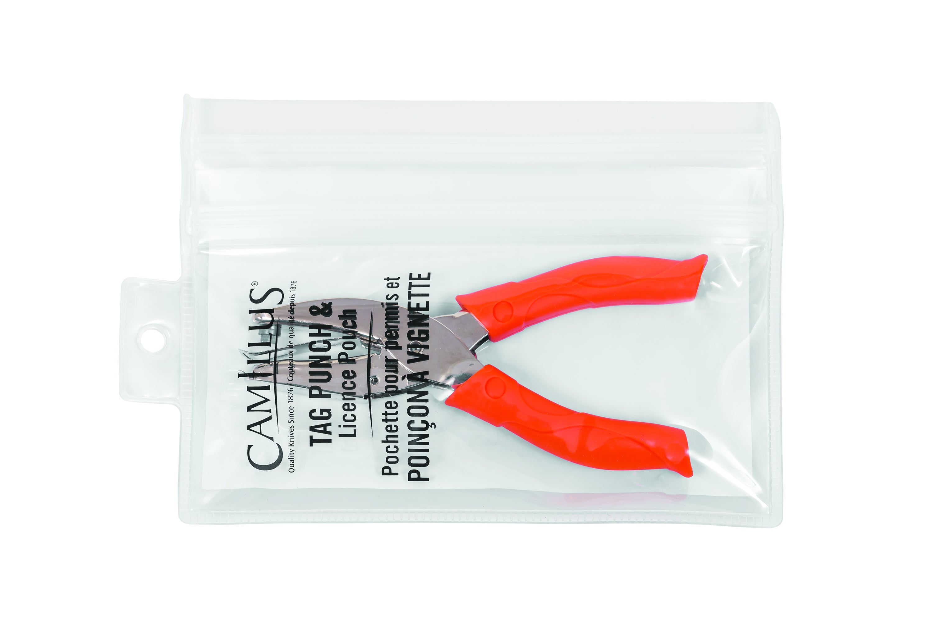 Camillus Hunting Tag Punch and Licence Pouch