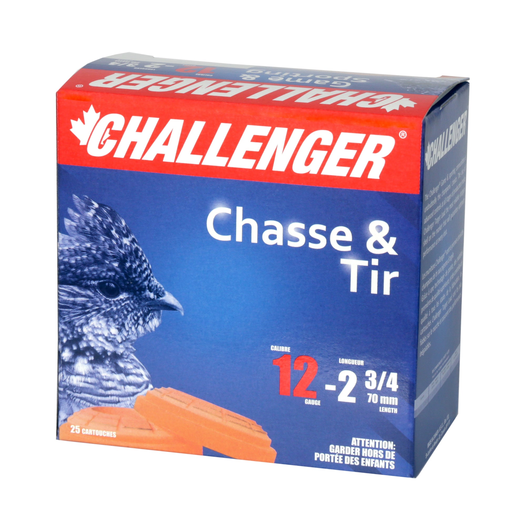 Challenger Ammo 20016 Mini Mag 2001 Shotshell 12 GA, 2-3/4, No. 6