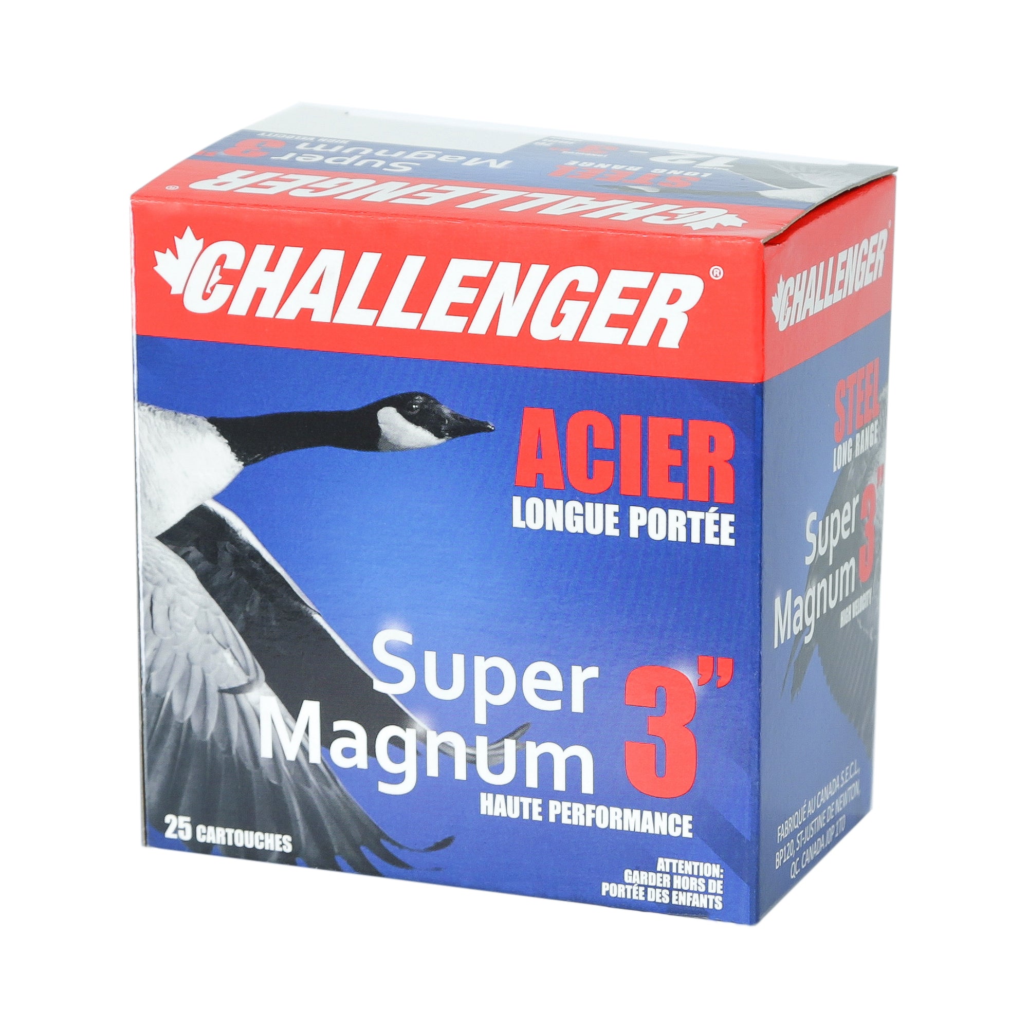 Challenger Ammo 50070 Super Magnum 5007 Shotshell 12 GA, 3 in, No. BB