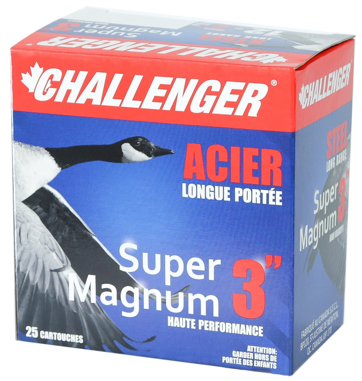 Challenger Ammo 50081 Super Magnum 5008 Shotshell 12 GA, 3 in, No. 1