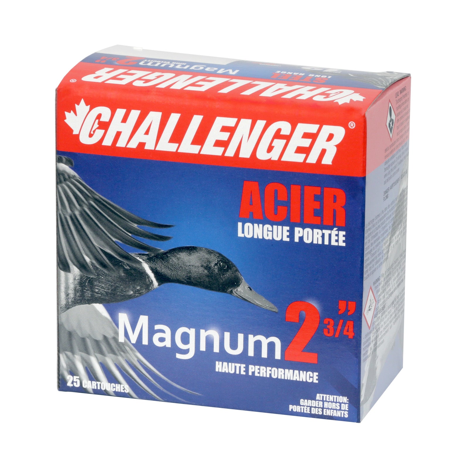 Challenger Ammo 50150 Magnum 5015 Shotshell 12 GA, 2-3/4 in, No. BB