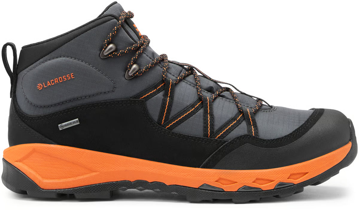 Men's San Juan Mid 4" Gunmetal/Orange GTX