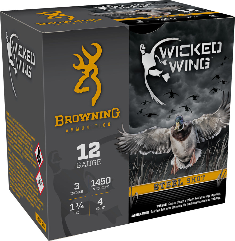 BROWNING - WICKED WING - 12GA WATERFOWL STEEL-3